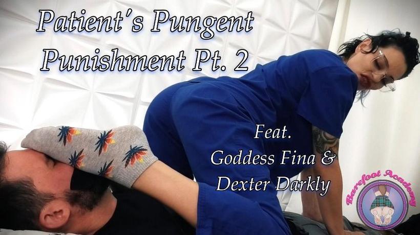Cover Goddess Fina - Patient'S Pungent Punishment Pt.2 - BarefootAcademy, ManyVids