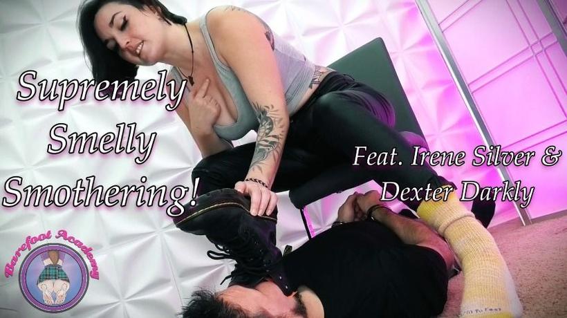 Cover Irene Silver - Supremely Smelly Sm Othering - BarefootAcademy, ManyVids