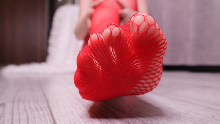 Cover Lissy_s_world - Fishnet Bodystocking Red 2 - ManyVids