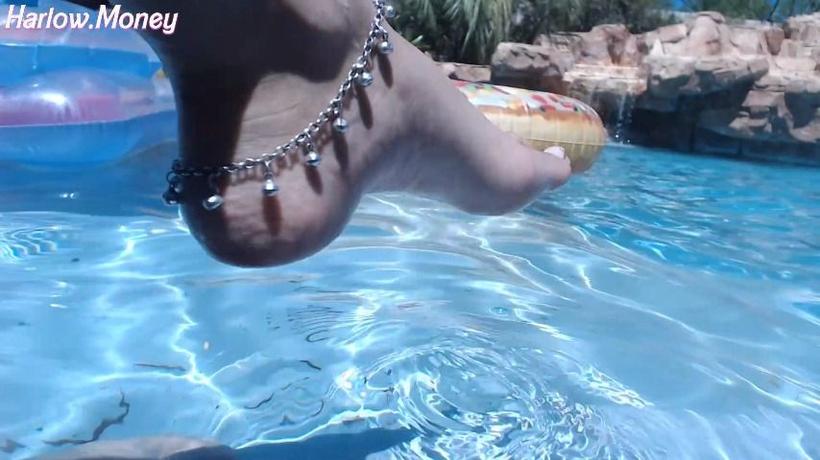Cover AllforLucky - Barefoot Pool Worship Part 1 - ManyVids
