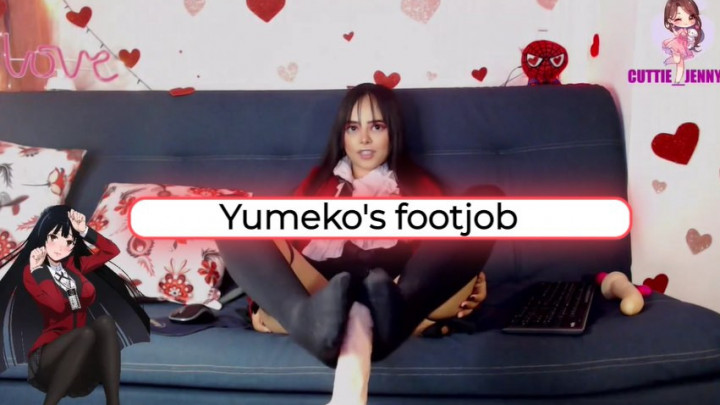 Cover CuttieJennie - Feet Fetish - Yumeko Jabami - ManyVids