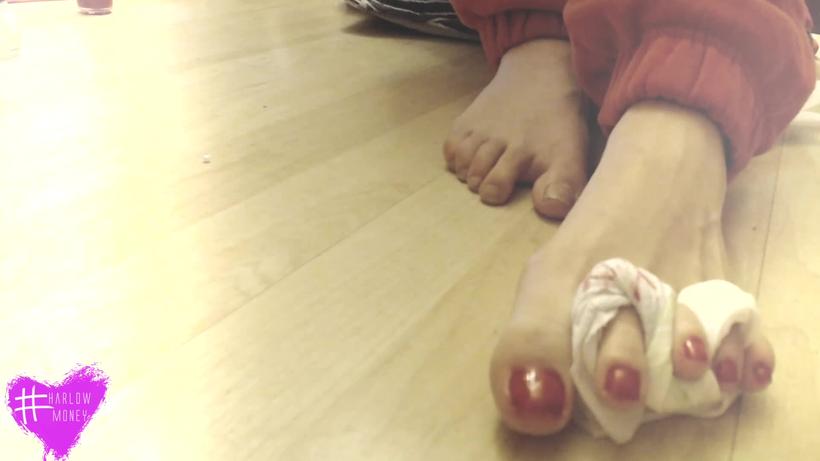 Cover AllforLucky - Toe Nail Painting - ManyVids