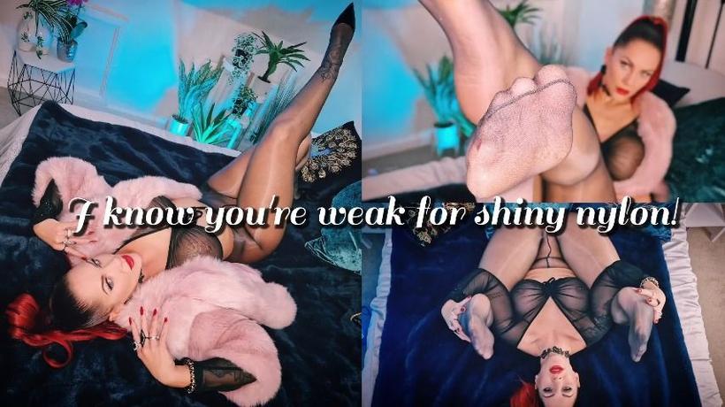 Cover Ruby_Onyx - I Know You'Re Weak For Shiny Nylon - ManyVids