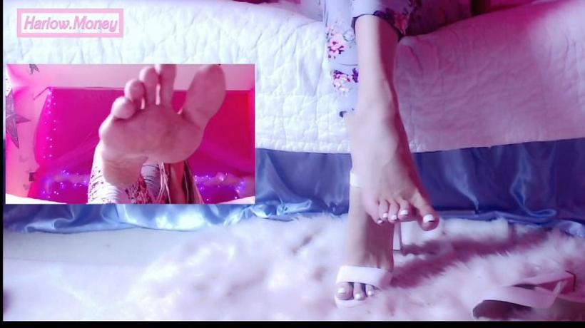 Cover AllforLucky - Angelic Foot Worship - ManyVids
