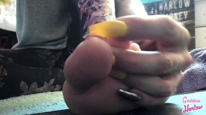 Cover AllforLucky - 1 Hour Foot Worship - ManyVids