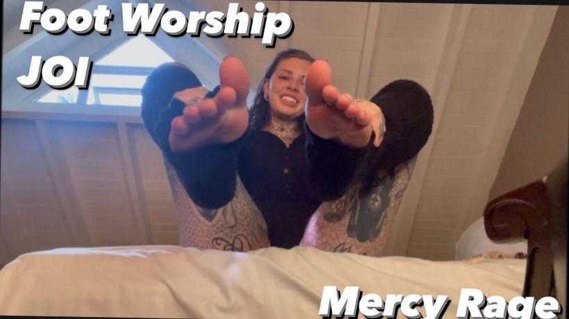 Cover Blazed Brat - Foot Worship Joi - ManyVids