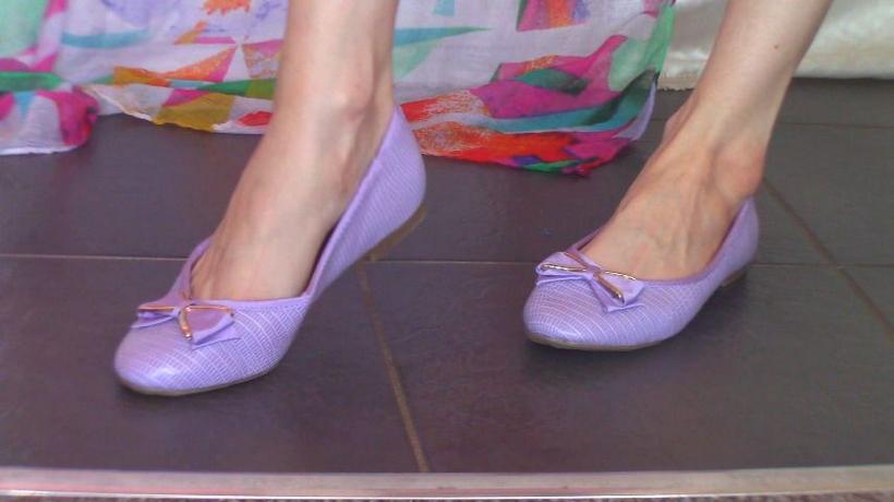 Cover Goddess Vanessa - Ballet Flats Feet &Amp; Leg Flexing - ManyVids