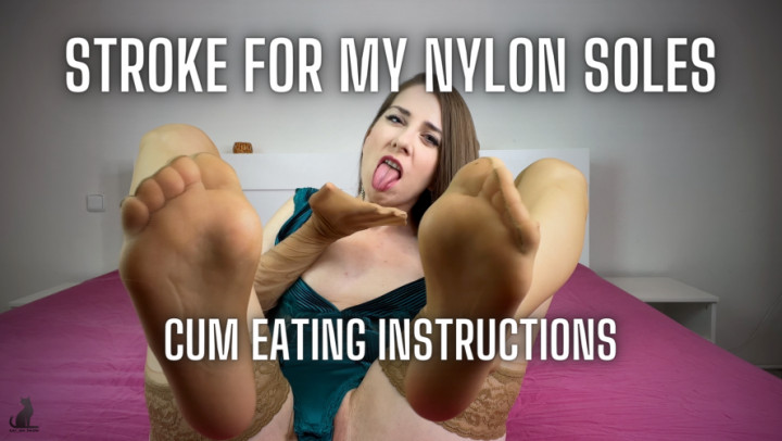 Cover cat_on_show - Stroke For My Nylon Soles | Cei - ManyVids