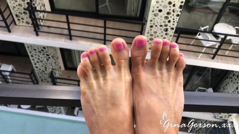 Cover Gina Gerson - Foot Fetish Lover - ManyVids