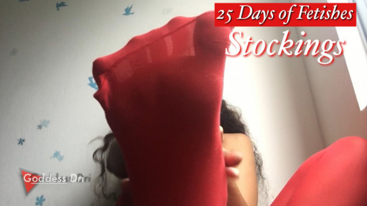 Cover GoddessDri - Red Stockings - ManyVids