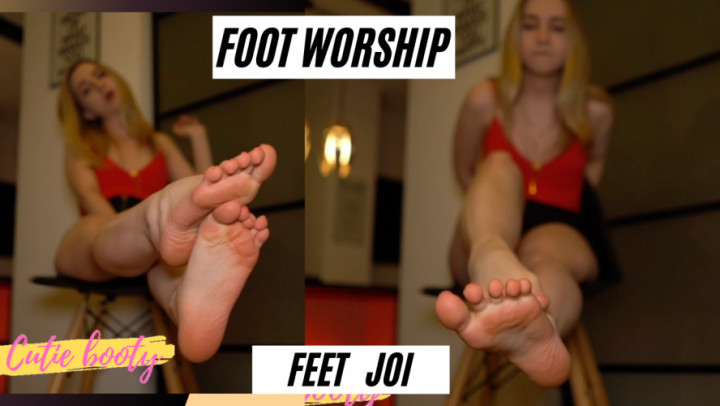 Cover Cutie_booty - Feet Worship Joi - ManyVids