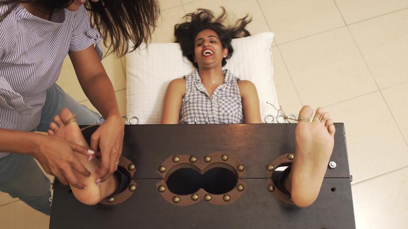 Cover Sheetal & Simma: Ticklish Friendship Part 2 - Lovely Laugh Tickling