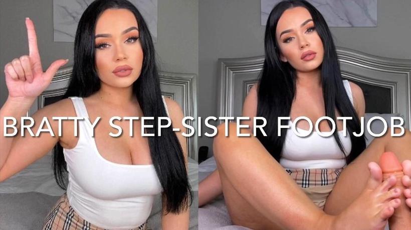 Cover Mia Jocelyn - Bratty Step-Sister Footjob - ManyVids