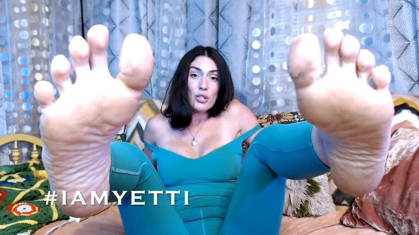Cover Iamyetti - Dirty Feet Humiliation - ManyVids