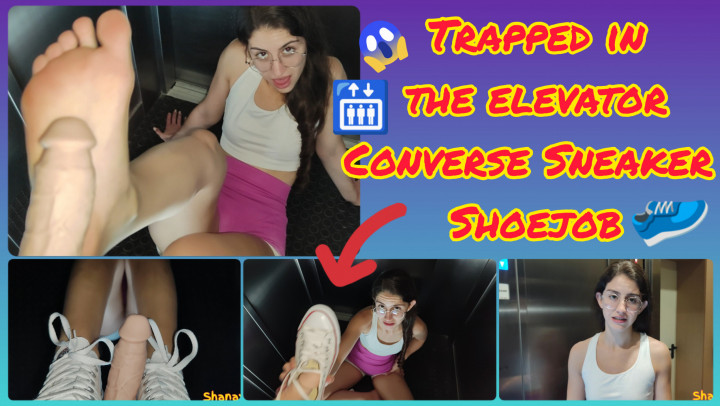 Cover Shanaxnow - Trapped In The Elevator Converse Sneakers Shoejob Footjob - ManyVids