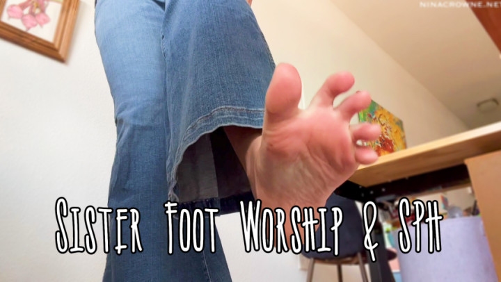 Cover Nina Crowne - Sister Foot Worship & Sph - ManyVids