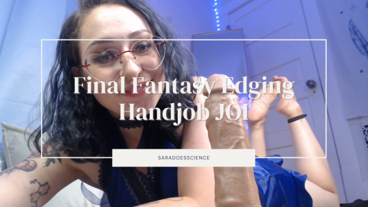 Cover saradoesscience - Final Fantasy Edging Handjob Joi - ManyVids