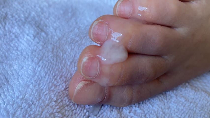 Cover bestfootjobs - CUM COVERED TOES - ManyVids