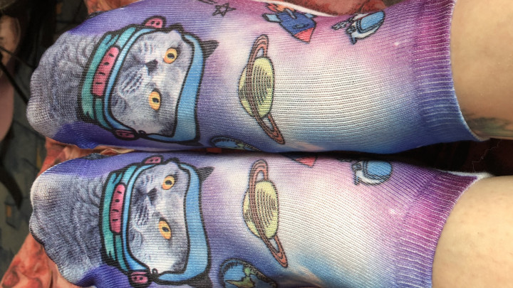 Cover YourFetishBrat - fitting socks - ManyVids