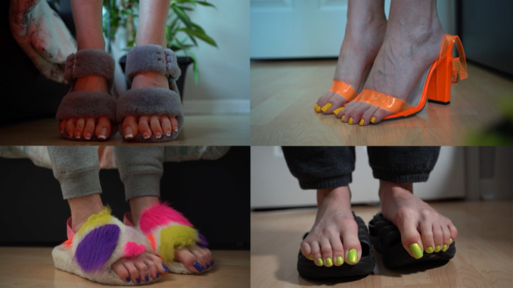 Cover Imilia Audley - Cliffhanger Toes Compilation - ManyVids