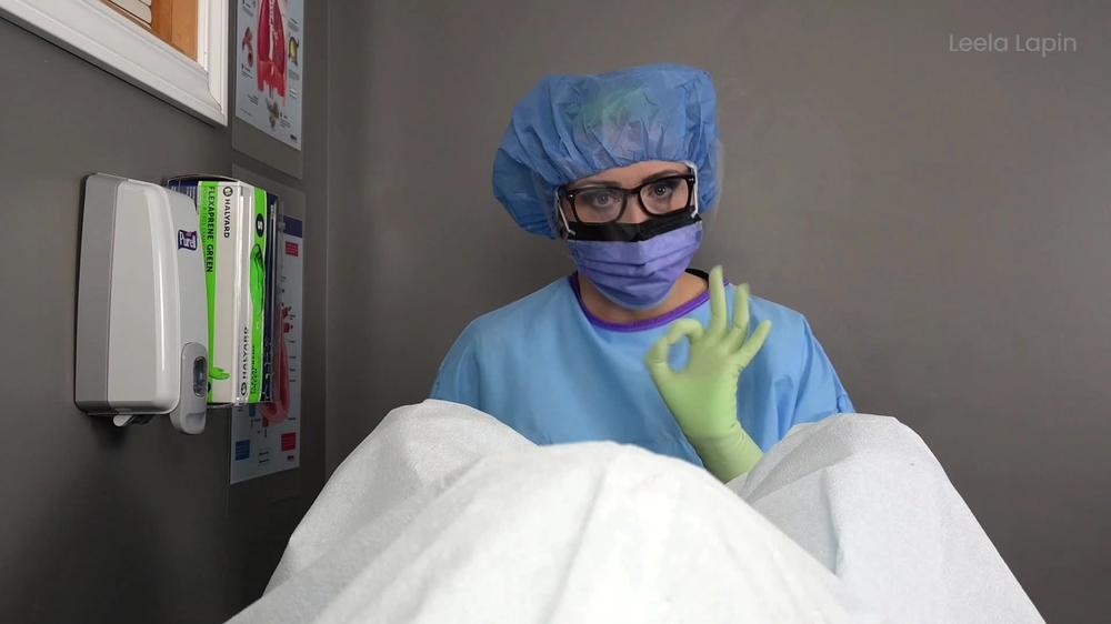 Cover Dr Leela Taunts You And Instructs You To Push Push Push In Post Op Labor & Delivery - Clips by Leela Lapin