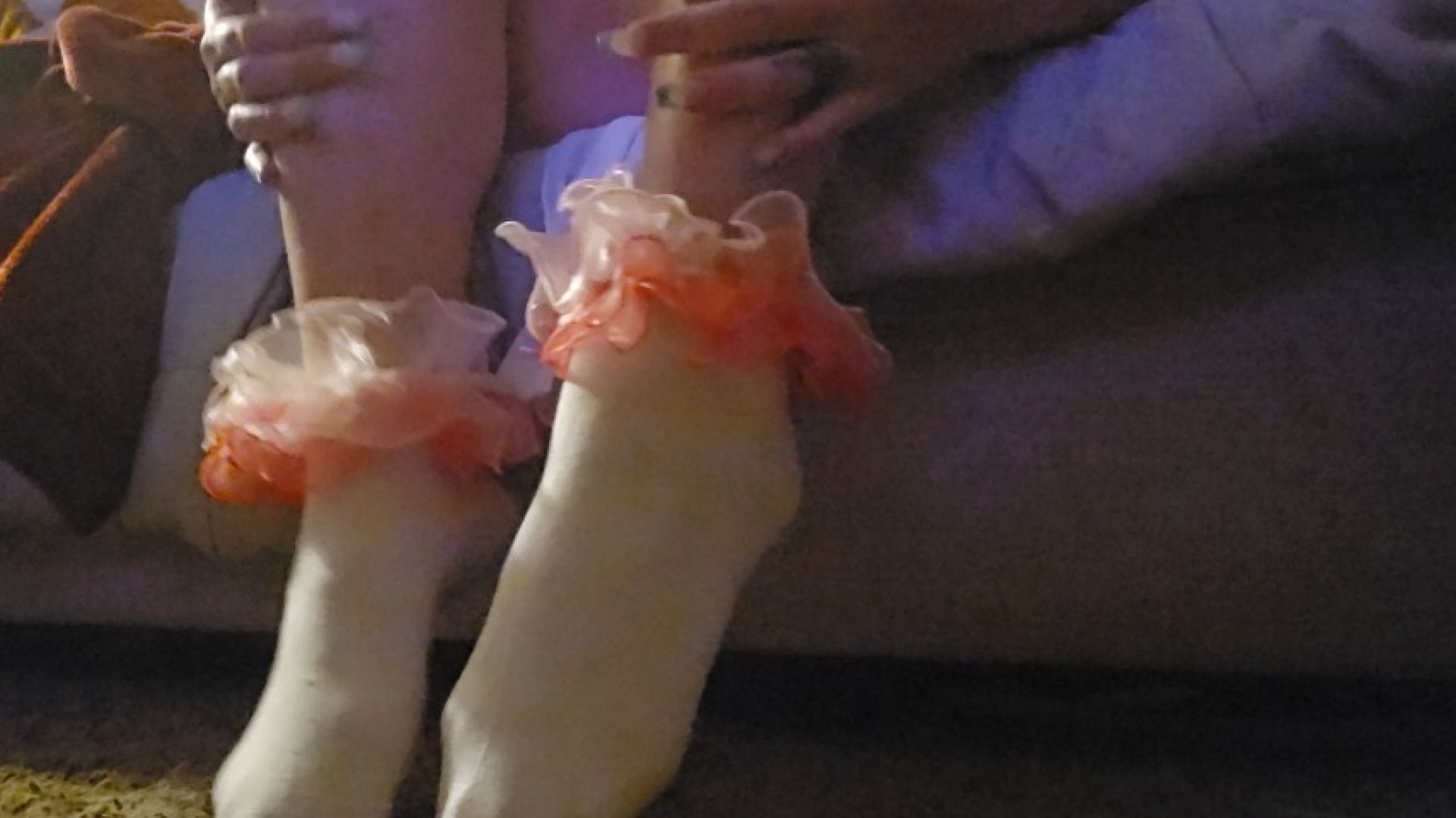 Cover MizzErotique - Showing off my sexy girly sock collection - ManyVids