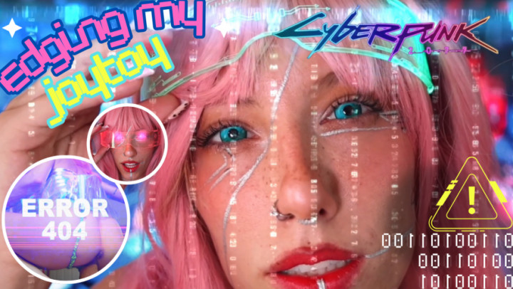 Cover Elle Marz - Edging my JoyToy 2077 - ManyVids