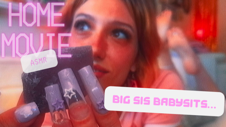 Cover Elle Marz - Big sis Babysits ASMR - ManyVids