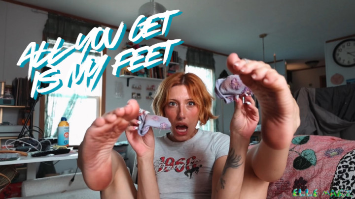Cover Elle Marz - Dirty foot fetish loser - ManyVids