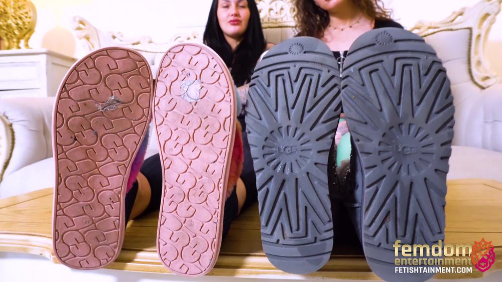 Cover The Slave Will Now Lick Our Shoes Clean ( Shoe Worship With Miss Anastasia S & Lady Jojo ) - 4K Uhd Mp4 - FEMDOMSQUAD Video Store