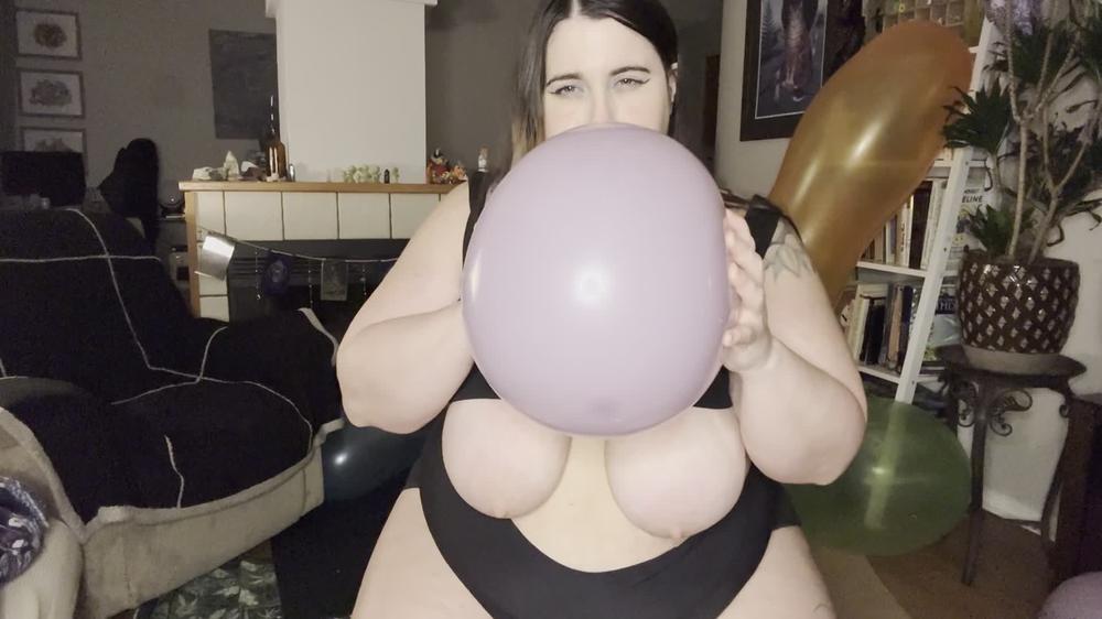 Cover Bbw Sit To Pop 12 Inch Balloons - Improbus888