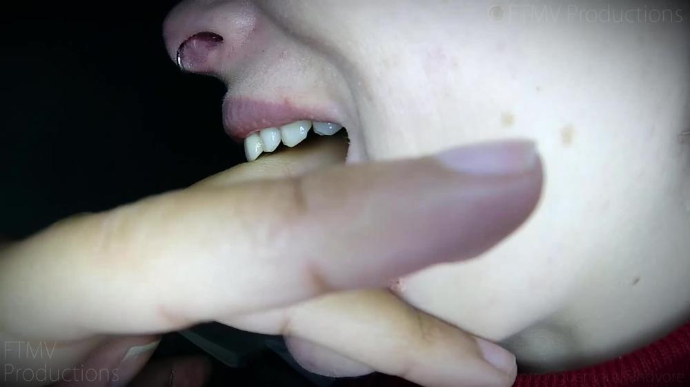 Cover Elina Bites Nadya'S Arm, Hand And Fingers - Foot Tongue Mouth and Vore