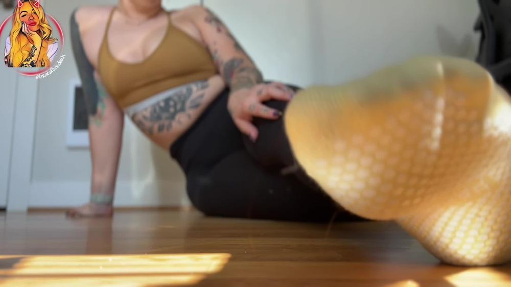 Cover Pilates Princess Sock, Armpit and Ass Worship - bratafterdark