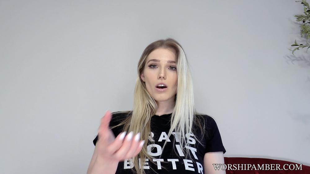 Cover You'll Never Get A Real Pussy - WorshipAmber