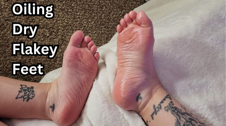 Cover milajoyce69_ - Oiling my Dry Peeling Feet - ManyVids